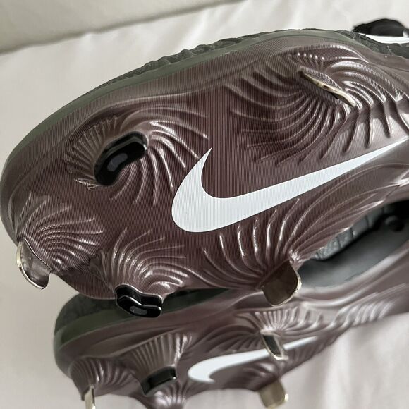 Nike Alpha Huarache NXT Black Metal Baseball Cleats Men’s Size 7.5 (DJ6517-010) - Picture 11 of 13